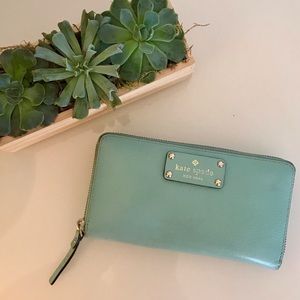 Kate Spade Continental Wallet - Blue